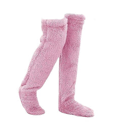 Photo: Cloud Plush Over-the-Knee Lounge Socks | Seoden London — view 5