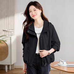 Photo: Windermere Short Hooded Zip Jacket | Seoden London — view 2