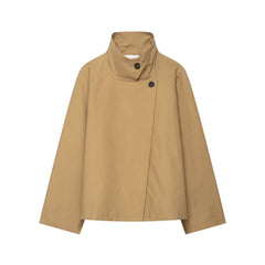Photo: Pisa Funnel-Collar Cropped Jacket | Seoden London — view 6