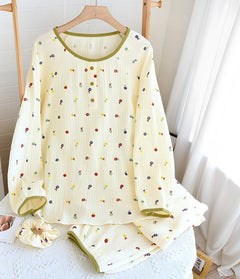Photo: Women's Soft Cotton Pyjama Set | Seoden London — view 9
