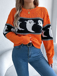 Photo: Ghost Band Colour-Block Jumper | Seoden London — view 6