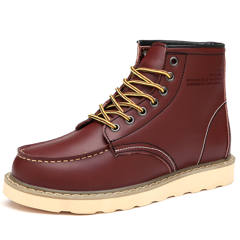 Photo: Yorkshire Moc-Toe Leather Work Boots | Seoden London