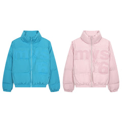 Photo: Seoul Letter-Print Puffer Jacket | Seoden London — view 4