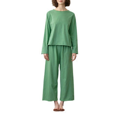 Photo: Women's Pure Cotton Lounge Pyjama Set | Seoden London — view 2