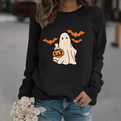Photo: Trick or Treat Ghost Sweatshirt | Seoden London — view 3