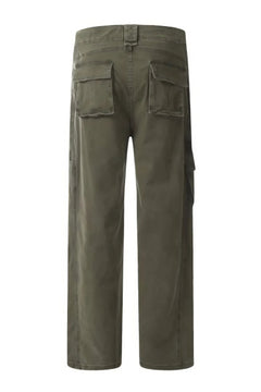 Photo: Men's Classic Cotton Cargo Trousers | Seoden London — view 7