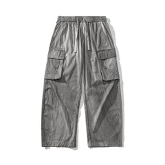 Photo: Men's Washed Cotton Cargo Trousers | Seoden London — view 7
