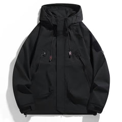 Photo: Keswick Stand-Collar Hooded Windbreaker | Seoden London — view 4