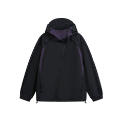 Photo: Hebden Asymmetric-Zip Hooded Windbreaker | Seoden London — view 9