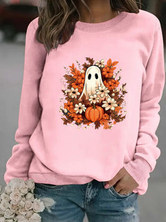 Photo: Autumn Bloom Ghost Sweatshirt | Seoden London — view 5