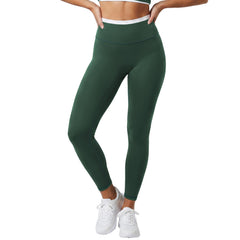 Photo: Contrast Waistband Sculpt Leggings | Seoden London — view 1