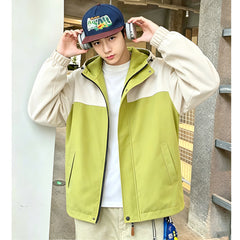 Photo: Yokohama Colour-Block Hooded Jacket | Seoden London — view 5