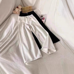 Photo: Women's Plus Size Wide Leg Jeans | Seoden London — view 2