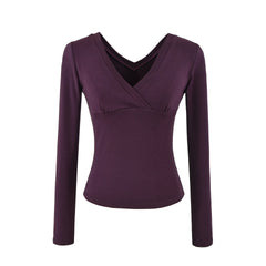 Photo: Everyday Cross V-Neck Stretch Top | Seoden London — view 8