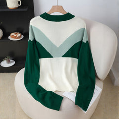 Photo: Alpine Colour-Block Button Knit Jumper | Seoden London — view 3