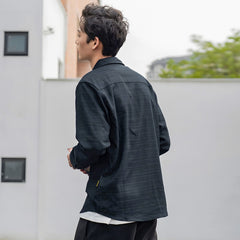 Photo: Dark Check Utility Shirt | Seoden London — view 4