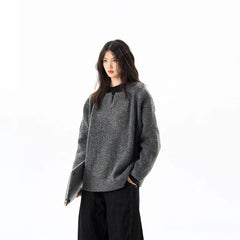 Photo: Aran-Style Cable Knit Henley Jumper | Seoden London — view 5