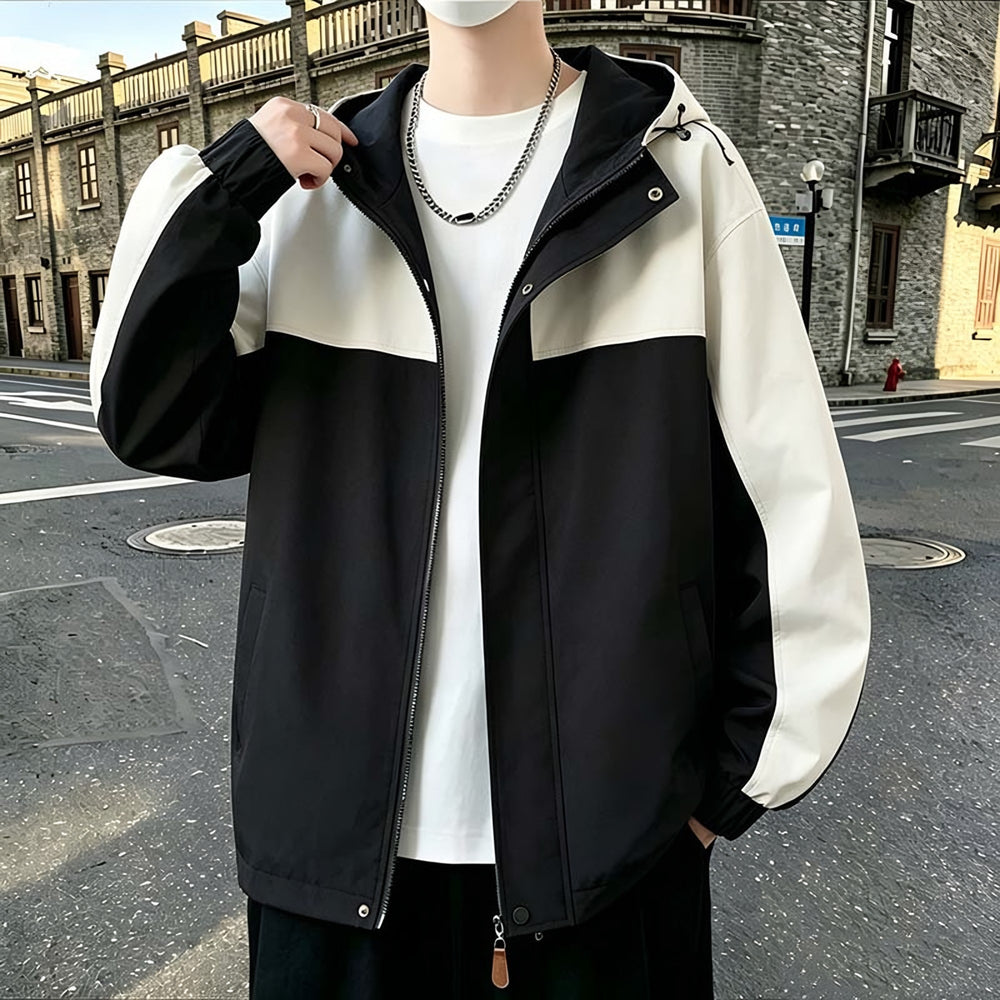 Photo: Yokohama Colour-Block Hooded Jacket | Seoden London