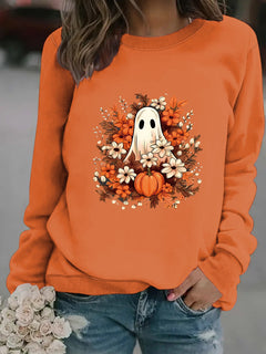 Photo: Autumn Bloom Ghost Sweatshirt | Seoden London — view 12