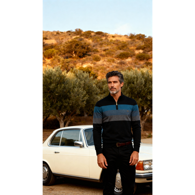 Burk Quarter Zip Sweater thumbnail