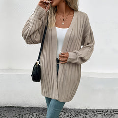 Photo: Heather Ribbed Longline Cardigan | Seoden London — view 4