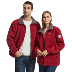 Photo: Men's Sherpa Lined Fleece Jacket | Seoden London — view 4