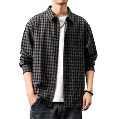 Photo: Workwear Check Shirt Jacket | Seoden London — view 5