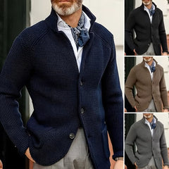 Photo: Venezia Stand-Collar Knit Cardigan | Seoden London — view 18