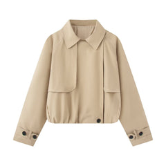 Photo: Kobe Minimal Cropped Jacket | Seoden London — view 4
