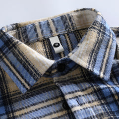 Photo: Brushed Flannel Check Shirt | Seoden London — view 8