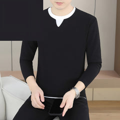 Photo: Harlow V-Insert Long Sleeve Tee | Seoden London — view 5
