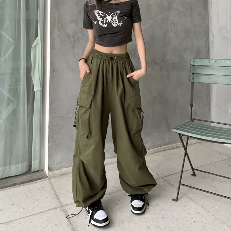 Photo: Harajuku Parachute Cargo Joggers | Seoden London