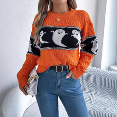 Photo: Ghost Band Colour-Block Jumper | Seoden London — view 3