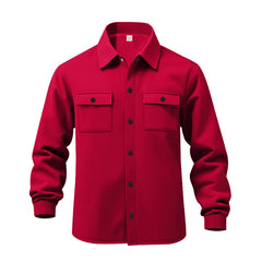 Photo: Montana Textured Button Overshirt | Seoden London — view 2