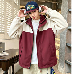Photo: Yokohama Colour-Block Hooded Jacket | Seoden London — view 3