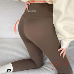 Photo: Nordic Fleece-Lined Thermal Leggings | Seoden London — view 5