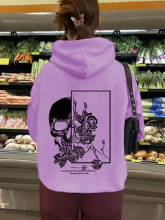 Photo: Memento Skull Floral Hoodie | Seoden London — view 13