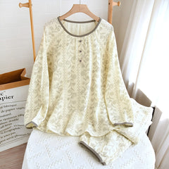 Photo: Women's Soft Cotton Pyjama Set | Seoden London — view 10