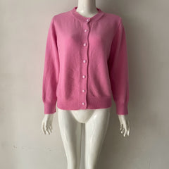 Photo: Women's Crew Neck Button Cardigan | Seoden London — view 7