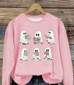 Photo: Bookworm Ghosts Sweatshirt | Seoden London — view 7