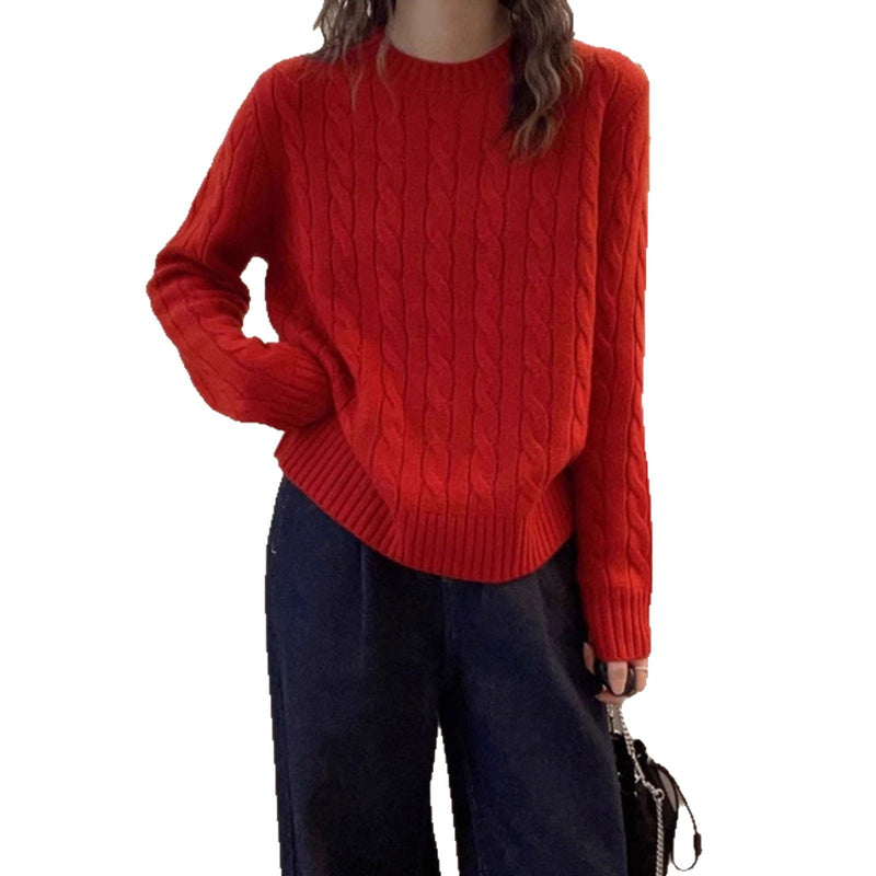 Photo: Women's Cable Knit Oversized Jumper | Seoden London