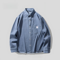 Photo: Denver Vintage Denim Shirt | Seoden London — view 3