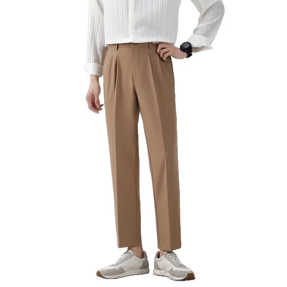 Photo: Firenze Tapered Drape Trousers | Seoden London