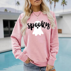 Photo: Salem Spooky Ghost Sweatshirt | Seoden London — view 3