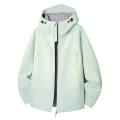 Photo: Buxton Soft-Shell Hooded Rain Jacket | Seoden London — view 4