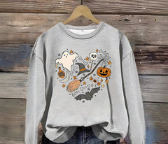 Photo: Halloween Heart Collage Sweatshirt | Seoden London — view 2