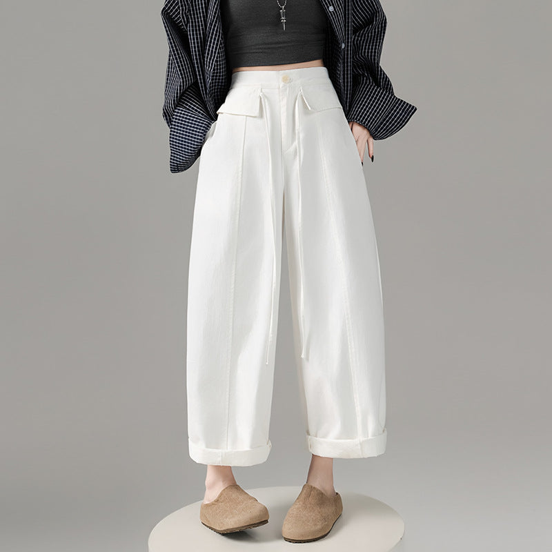 Photo: Kyushu Washed Cotton Balloon Trousers | Seoden London
