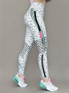 Photo: Alessia Printed High-Waist Leggings | Seoden London — view 5