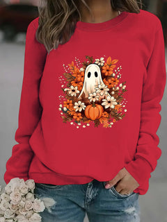 Photo: Autumn Bloom Ghost Sweatshirt | Seoden London — view 6