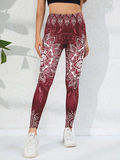 Photo: Sakura Mandala-Print Leggings | Seoden London — view 7